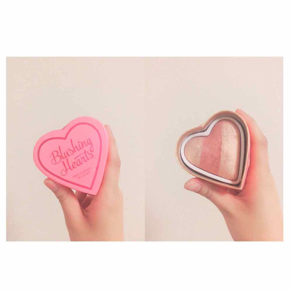 ブラッシング ハート/MAKEUP REVOLUTION/パウダーチークを使ったクチコミ(1枚目)