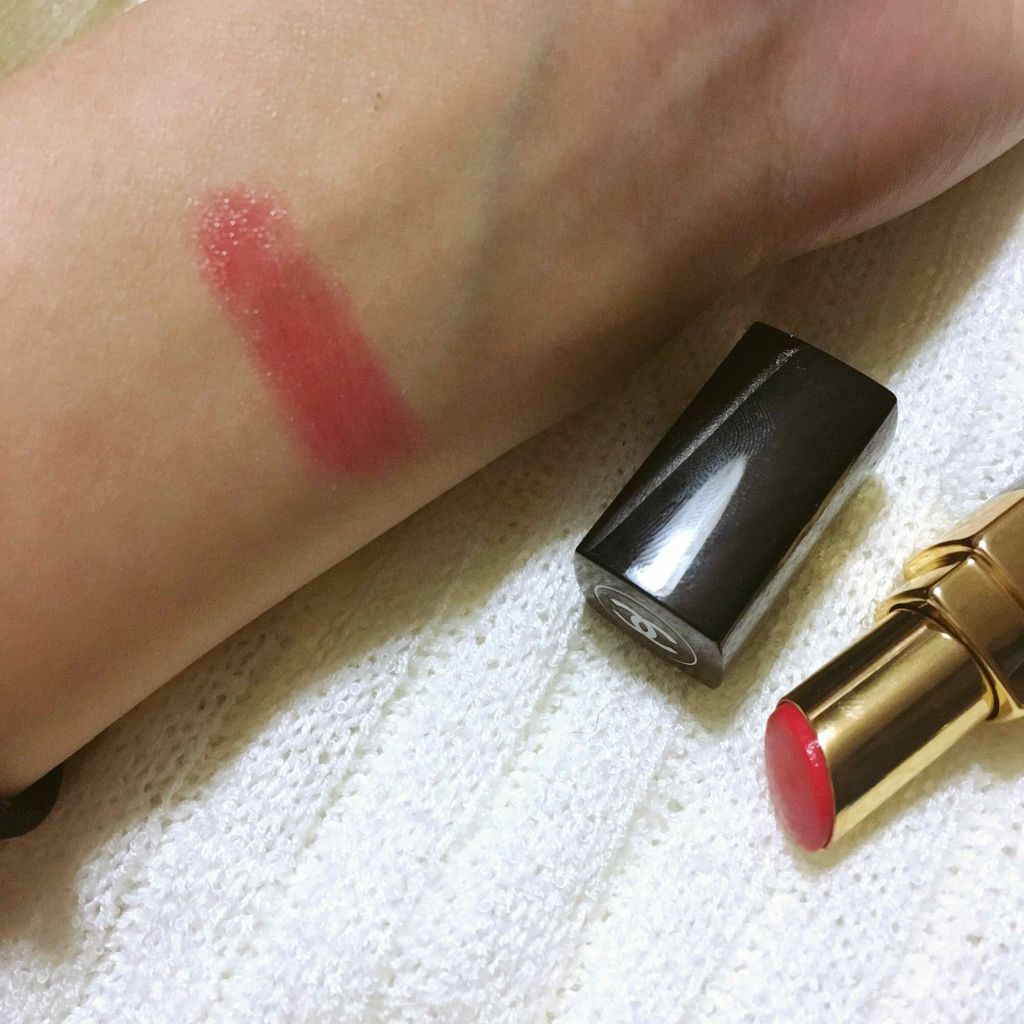 ルージュ ココ シャイン/CHANEL/口紅を使ったクチコミ(2枚目)