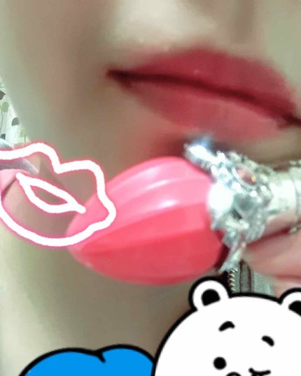 フォーエヴァージューシー オイルルージュ/JILL STUART/口紅を使ったクチコミ(2枚目)