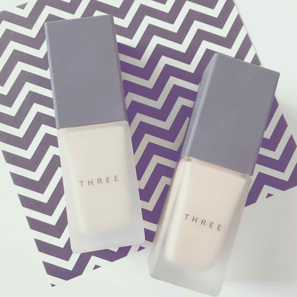 フローレスエシリアル フルイド ファンデーション/THREE/リキッドファンデーションを使ったクチコミ(1枚目)