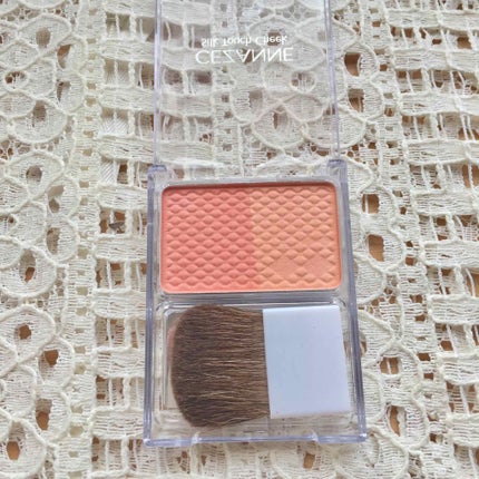 シルクタッチチーク/CEZANNE/パウダーチークを使ったクチコミ(1枚目)