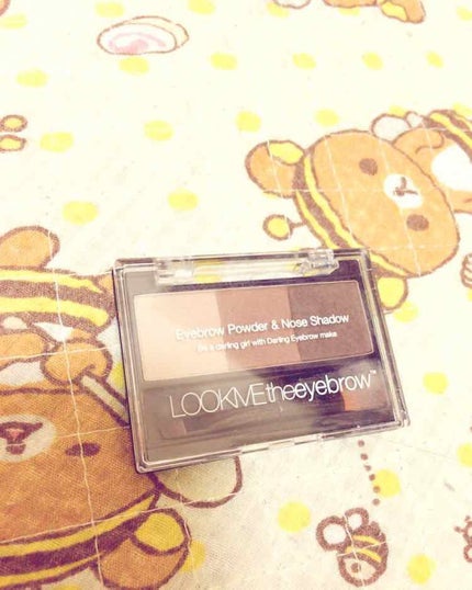 アイブロウパウダー&ノーズシャドウ EPN02 Natural Brown/LOOK ME/パウダーアイブロウの画像