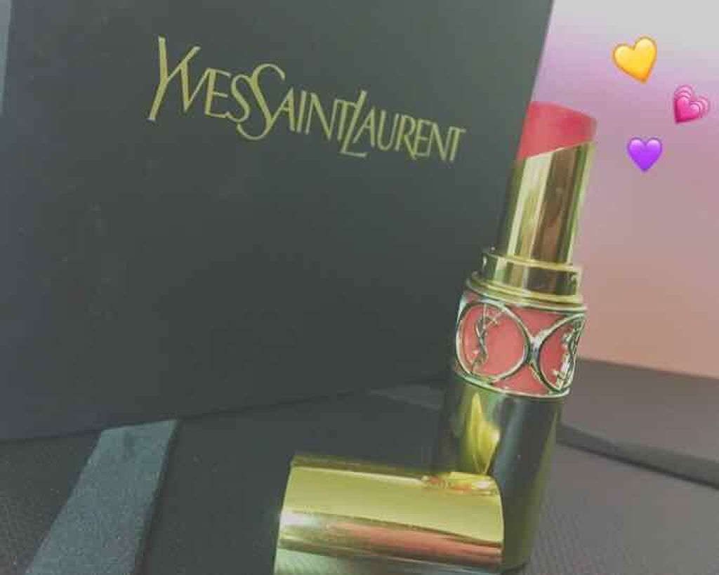 ルージュ ヴォリュプテ シャイン/YVES SAINT LAURENT BEAUTE/口紅を使ったクチコミ(1枚目)