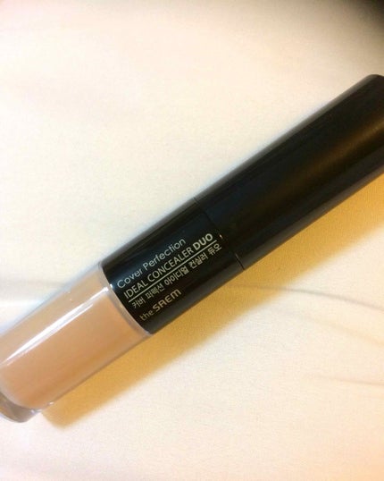 カバーパーフェクション アイディールコンシーラー デュオ/the SAEM/スティックコンシーラーを使ったクチコミ(1枚目)