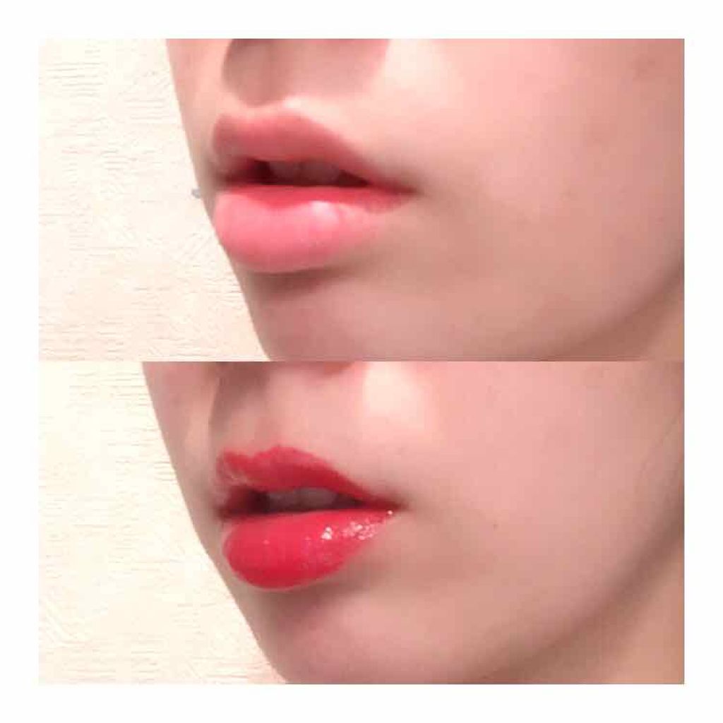 ルージュ ヴォリュプテ シャイン/YVES SAINT LAURENT BEAUTE/口紅を使ったクチコミ(2枚目)
