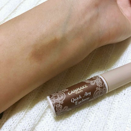 クイックエアリーアイブロウ/キャンメイク/パウダーアイブロウを使ったクチコミ(2枚目)