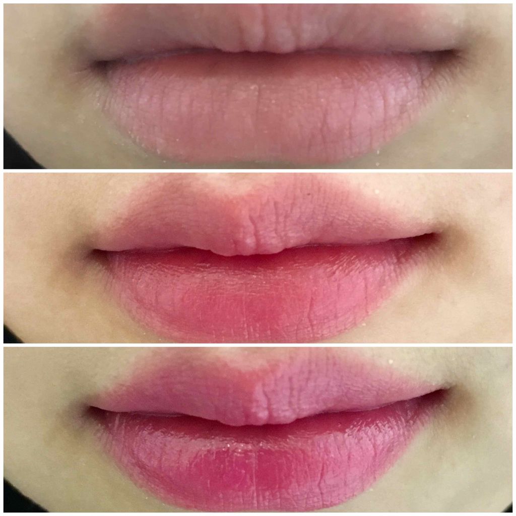 ルージュ ヴォリュプテ シャイン/YVES SAINT LAURENT BEAUTE/口紅を使ったクチコミ(2枚目)