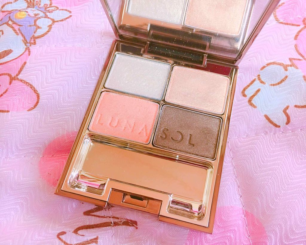 レイヤーブルームアイズ/LUNASOL/アイシャドウパレットを使ったクチコミ（1枚目）