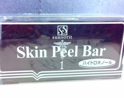 スキンピールバー ハイドロキノール/サンソリット/洗顔石鹸を使ったクチコミ(2枚目)