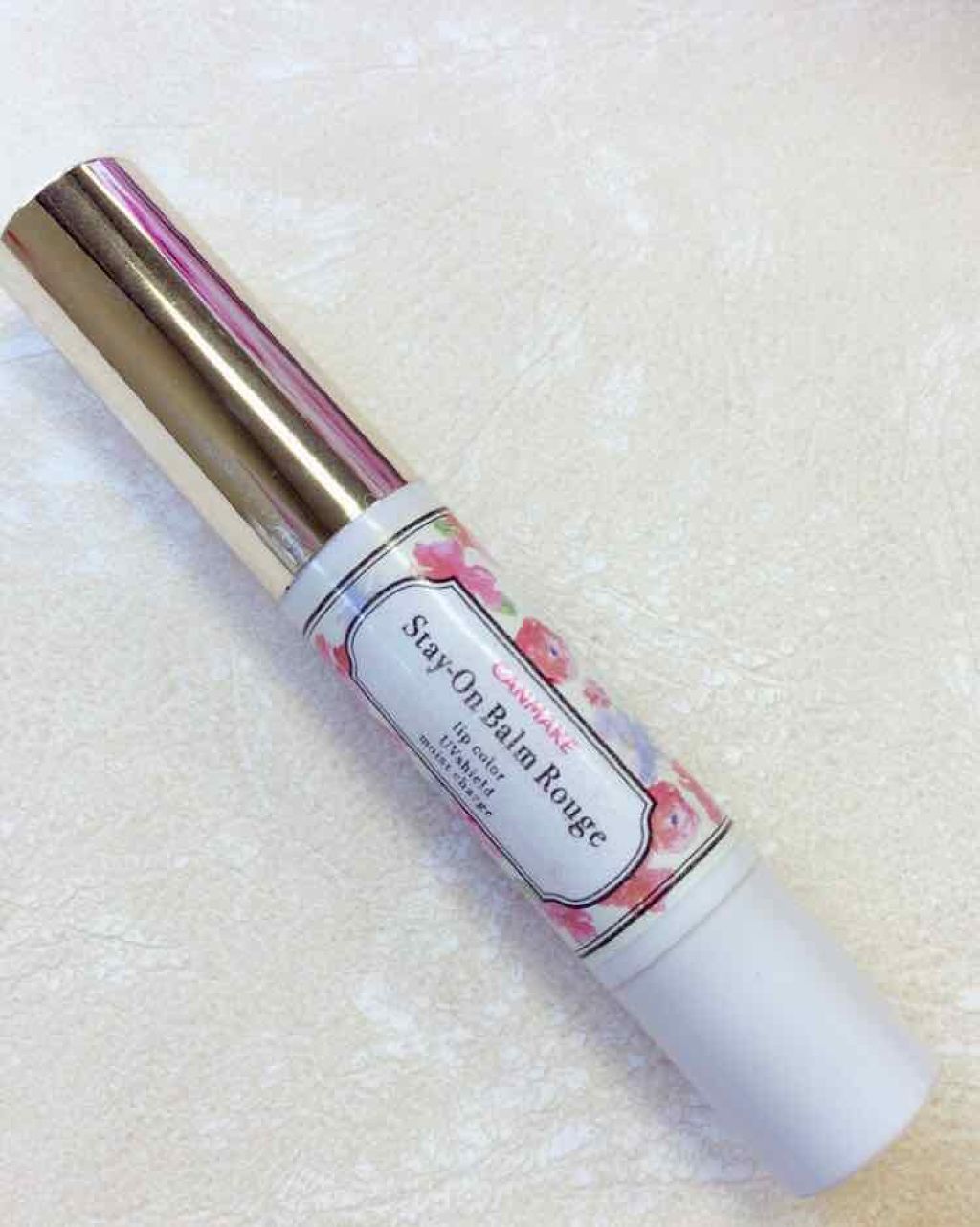 ステイオンバームルージュ/キャンメイク/口紅を使ったクチコミ(2枚目)