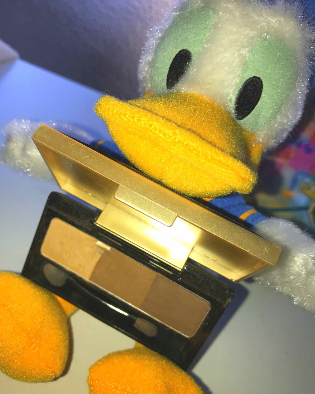 エクスクィシテ アイブローパレット/DAISO/パウダーアイブロウを使ったクチコミ(1枚目)