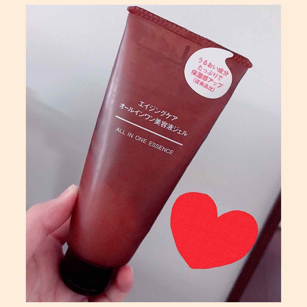 エイジングケアオールインワン美容液ジェル /無印良品/オールインワン化粧品を使ったクチコミ(1枚目)