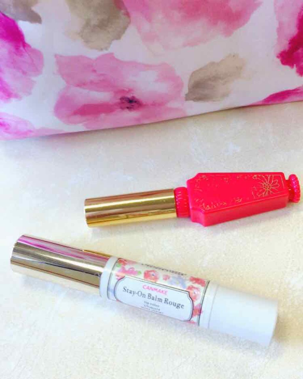 ステイオンバームルージュ/キャンメイク/口紅を使ったクチコミ(1枚目)