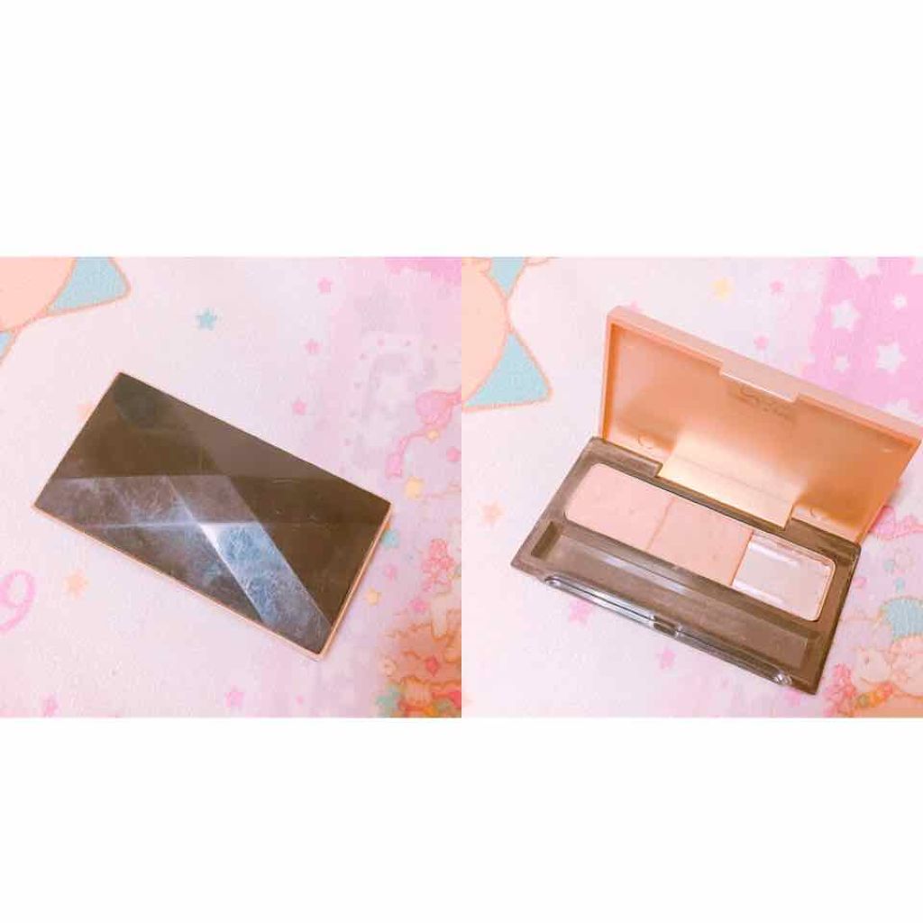 エクスクィシテ アイブローパレット/DAISO/パウダーアイブロウを使ったクチコミ(1枚目)