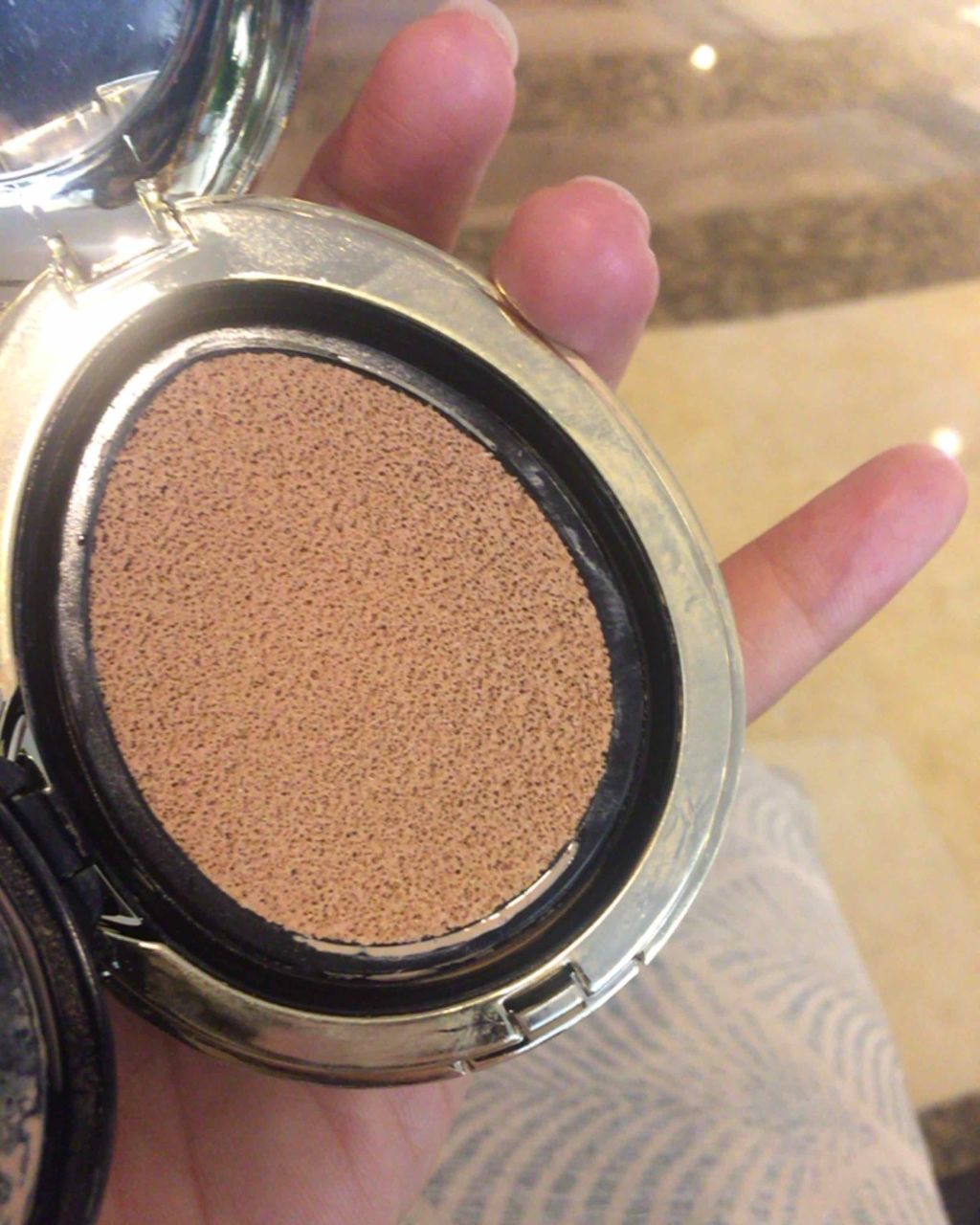 イオン デ クッション/UZU BY FLOWFUSHI/クッションファンデーションを使ったクチコミ(2枚目)