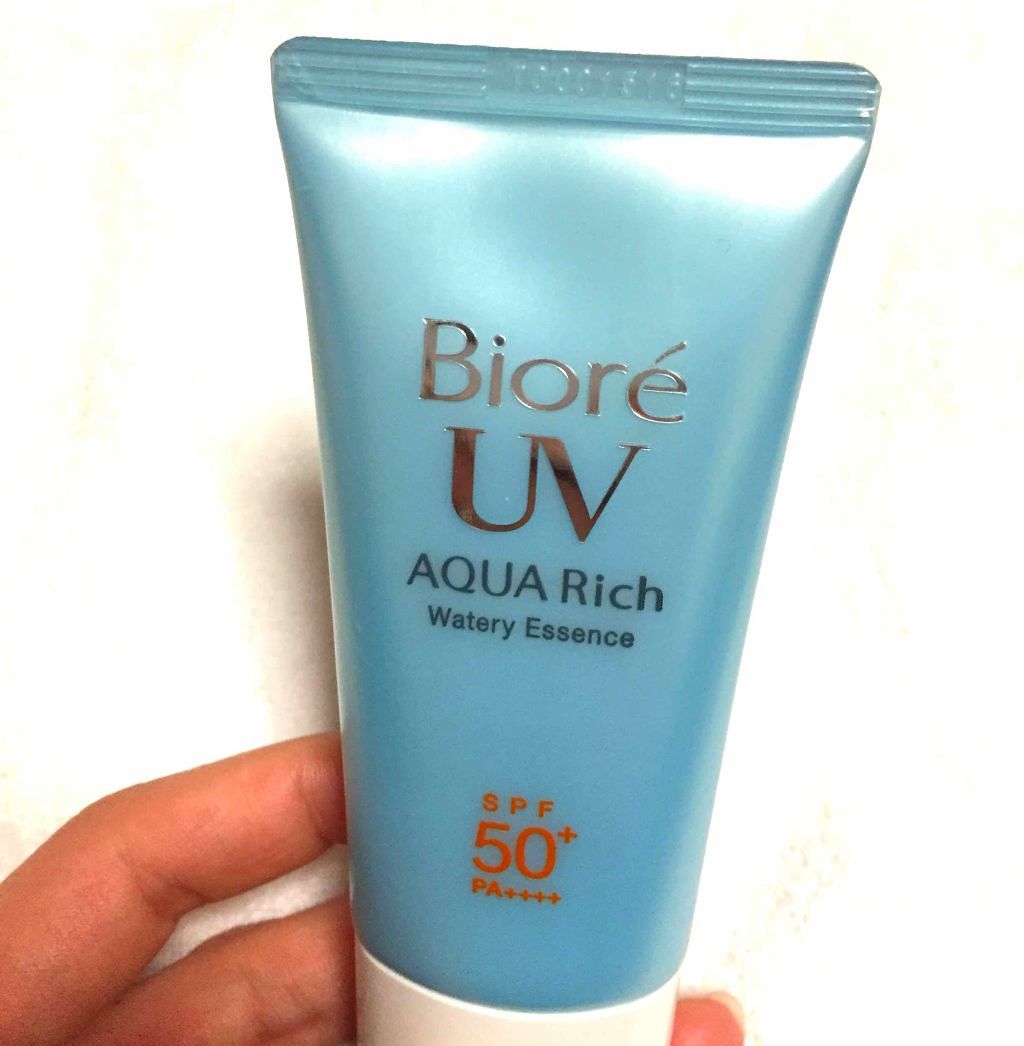ビオレUV アクアリッチウォータリーエッセンス/ビオレ/日焼け止め・UVケアを使ったクチコミ(1枚目)