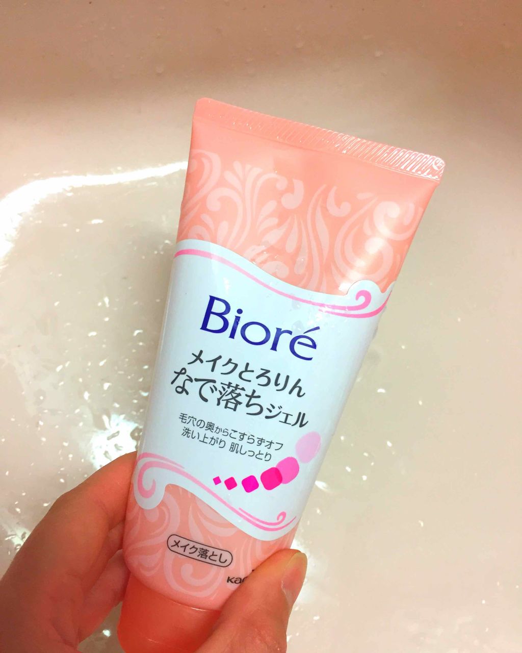 メイクとろりんなで落ちジェル/ビオレ/クレンジングジェルを使ったクチコミ(1枚目)