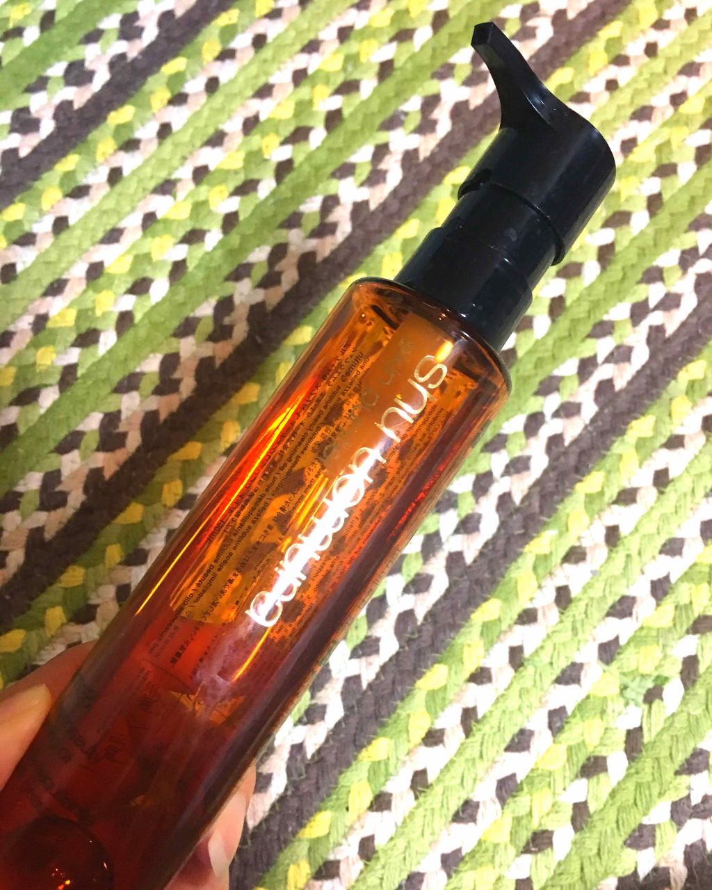 (旧)アルティム8∞ スブリム ビューティ クレンジング オイル/shu uemura/オイルクレンジングを使ったクチコミ(1枚目)