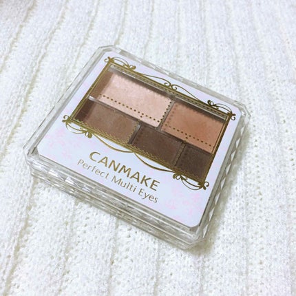 パーフェクトマルチアイズ/キャンメイク/アイシャドウパレットを使ったクチコミ(2枚目)