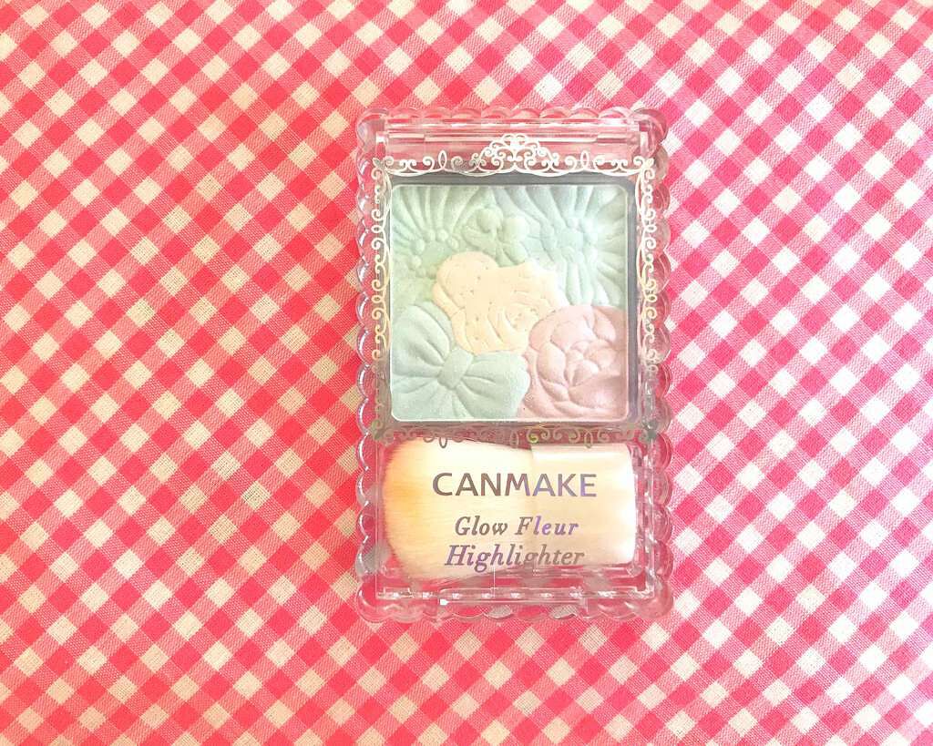 グロウフルールハイライター/キャンメイク/パウダーハイライトを使ったクチコミ(1枚目)