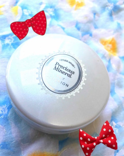 プレシャスミネラル エニークッション SPF50+/PA+++/ETUDE/クッションファンデーションを使ったクチコミ(1枚目)