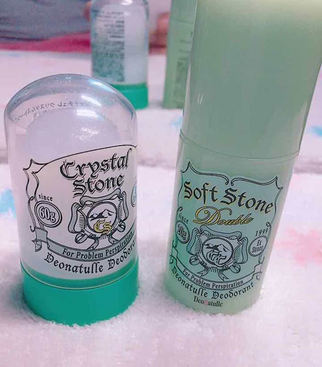 ソフトストーンＷ/デオナチュレ/デオドラント・制汗剤を使ったクチコミ（1枚目）
