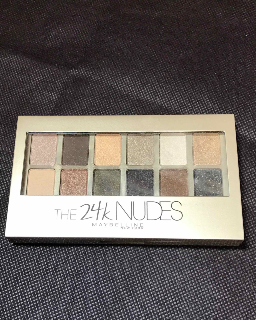 ヌードパレット ゴールド/MAYBELLINE NEW YORK/アイシャドウパレットを使ったクチコミ（3枚目）