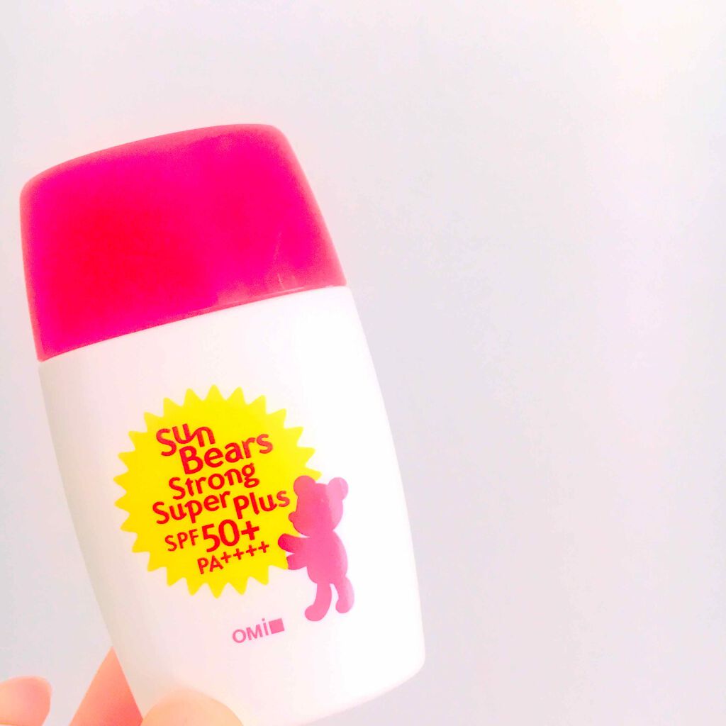 サンベアーズ ストロングスーパープラス N/メンターム/日焼け止めクリームを使ったクチコミ(1枚目)