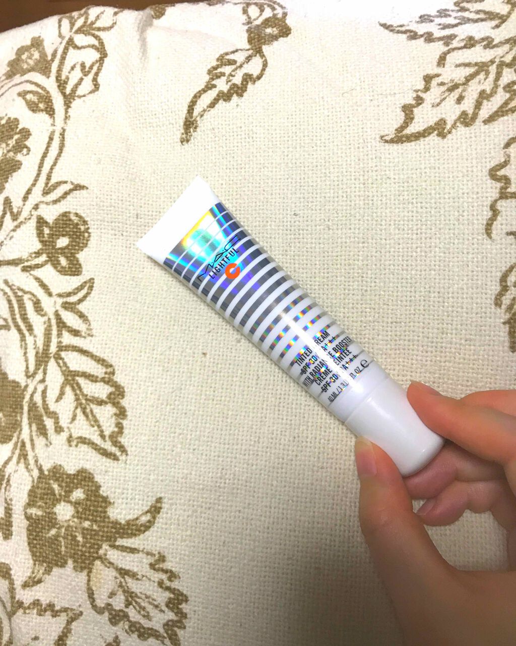 ライトフル C+ ティンティッド クリーム SPF 30/M・A・C/化粧下地を使ったクチコミ(1枚目)