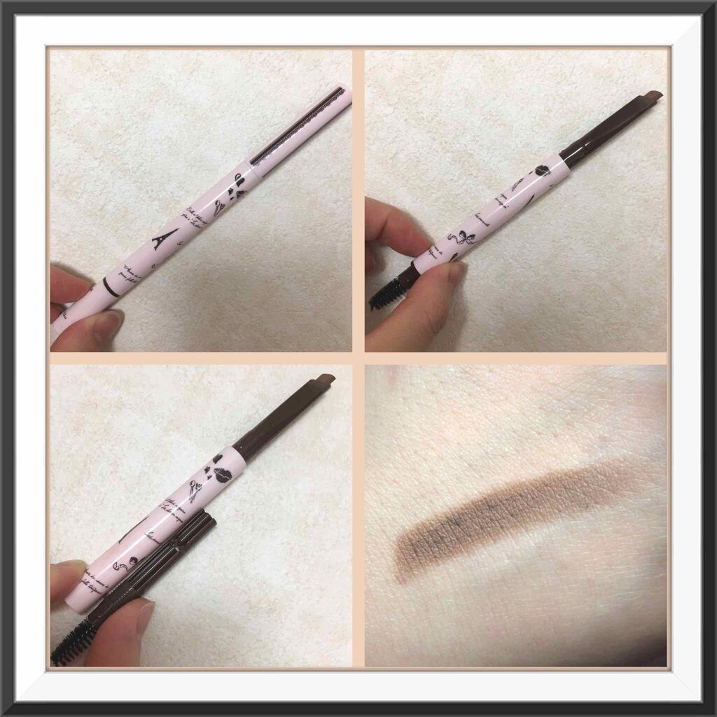 ワンストロークアイブロウ/Le・beran・mignon/アイブロウペンシルを使ったクチコミ（1枚目）