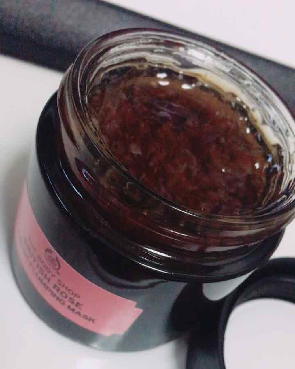 ブリティッシュ ローズ フレッシュプランピングマスク/THE BODY SHOP/洗い流すパック・マスクを使ったクチコミ(2枚目)