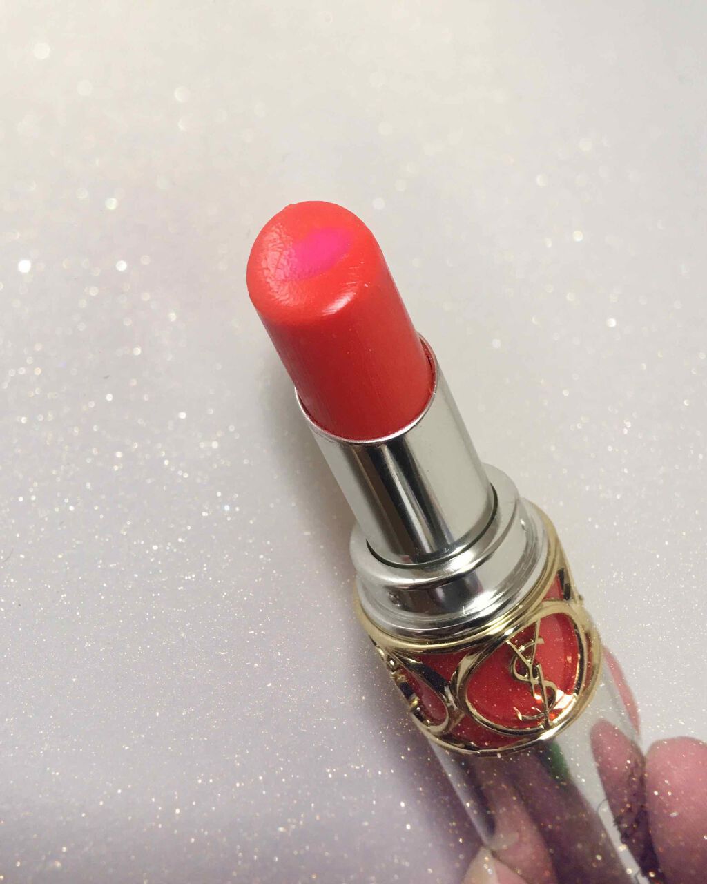 ヴォリュプテ ティントインバーム/YVES SAINT LAURENT BEAUTE/口紅を使ったクチコミ(1枚目)