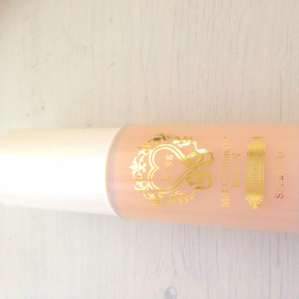 マットシフォン UVホワイトニングベースN/KiSS/化粧下地を使ったクチコミ(1枚目)