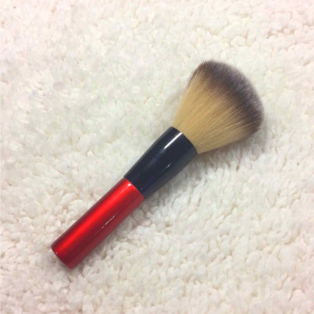 春姫 ファンデーションブラシ 大 ナチュラル/DAISO/メイクブラシを使ったクチコミ（1枚目）