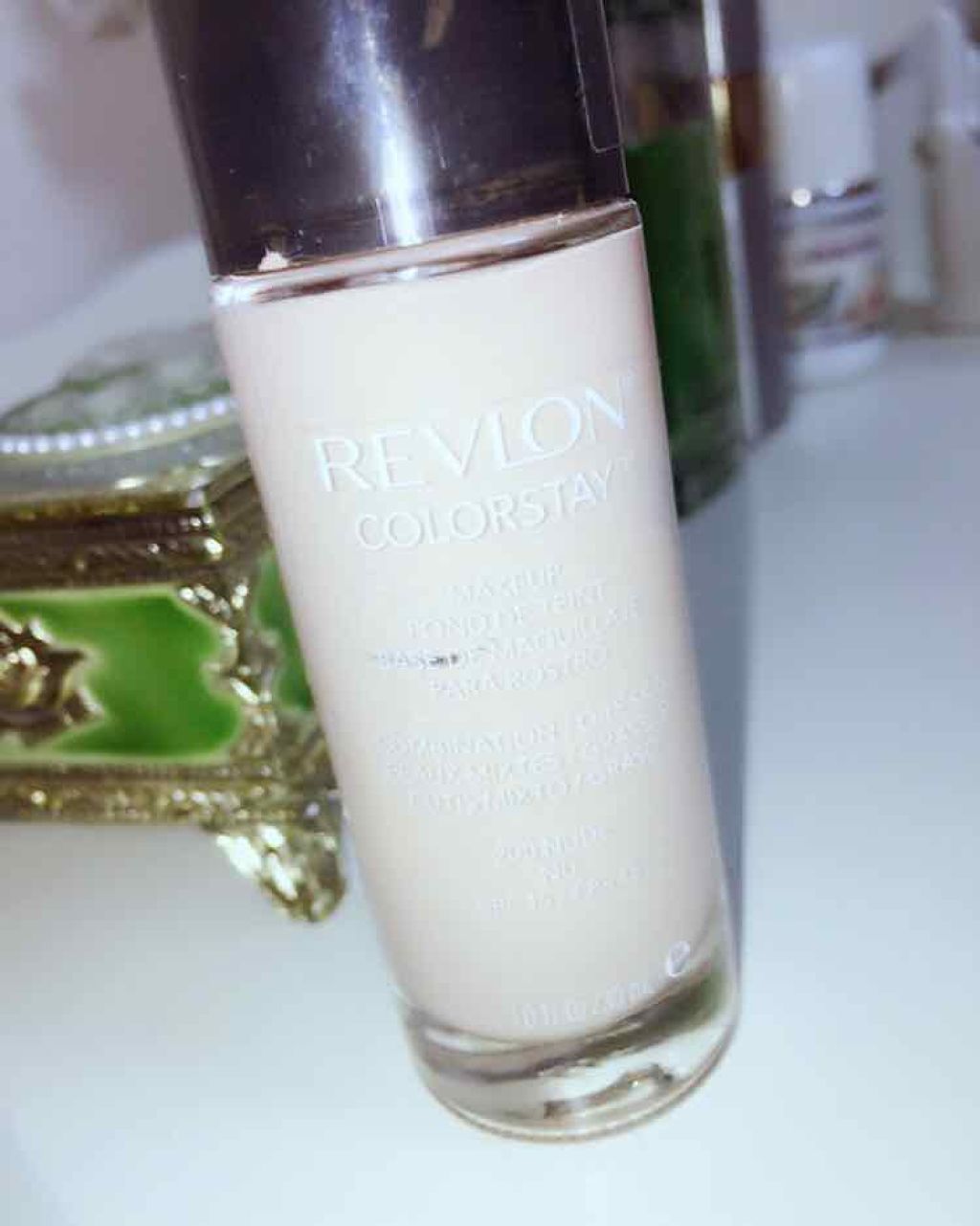 カラーステイ メイクアップ/REVLON/リキッドファンデーションを使ったクチコミ(1枚目)
