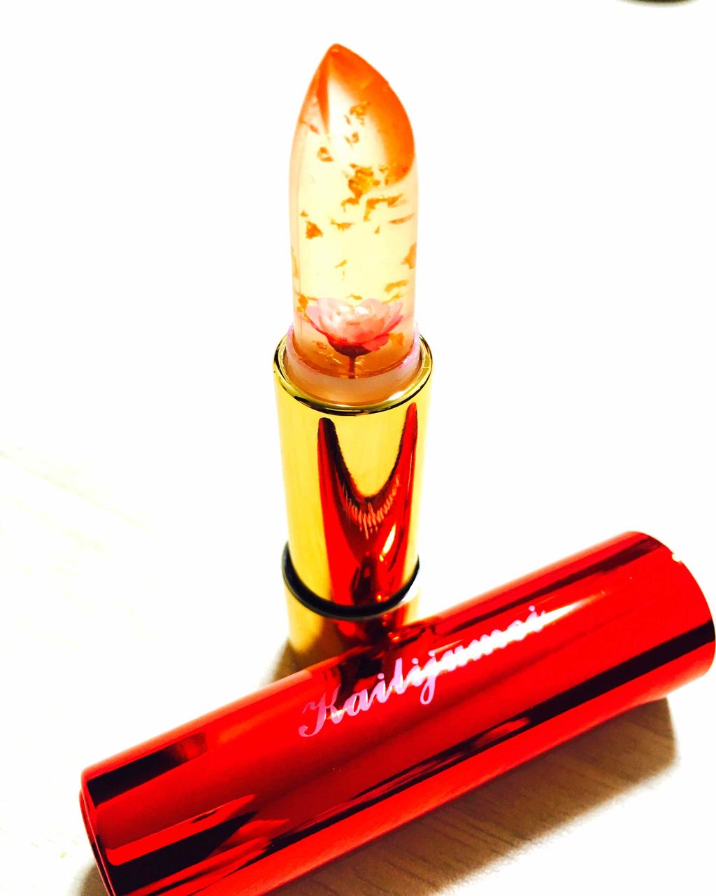 フラワーティントリップN オイルイン/Kailijumei/リップティントを使ったクチコミ(1枚目)