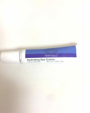 Hydrating Eye Cream with Hyaluronic Acid and Pycnogenol/DERMA-E/アイケア・アイクリームを使ったクチコミ（1枚目）