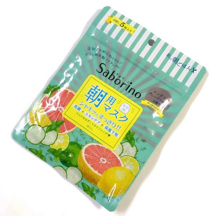 目ざまシート 爽やか果実のすっきりタイプ/サボリーノ/シートマスク・パックを使ったクチコミ(1枚目)