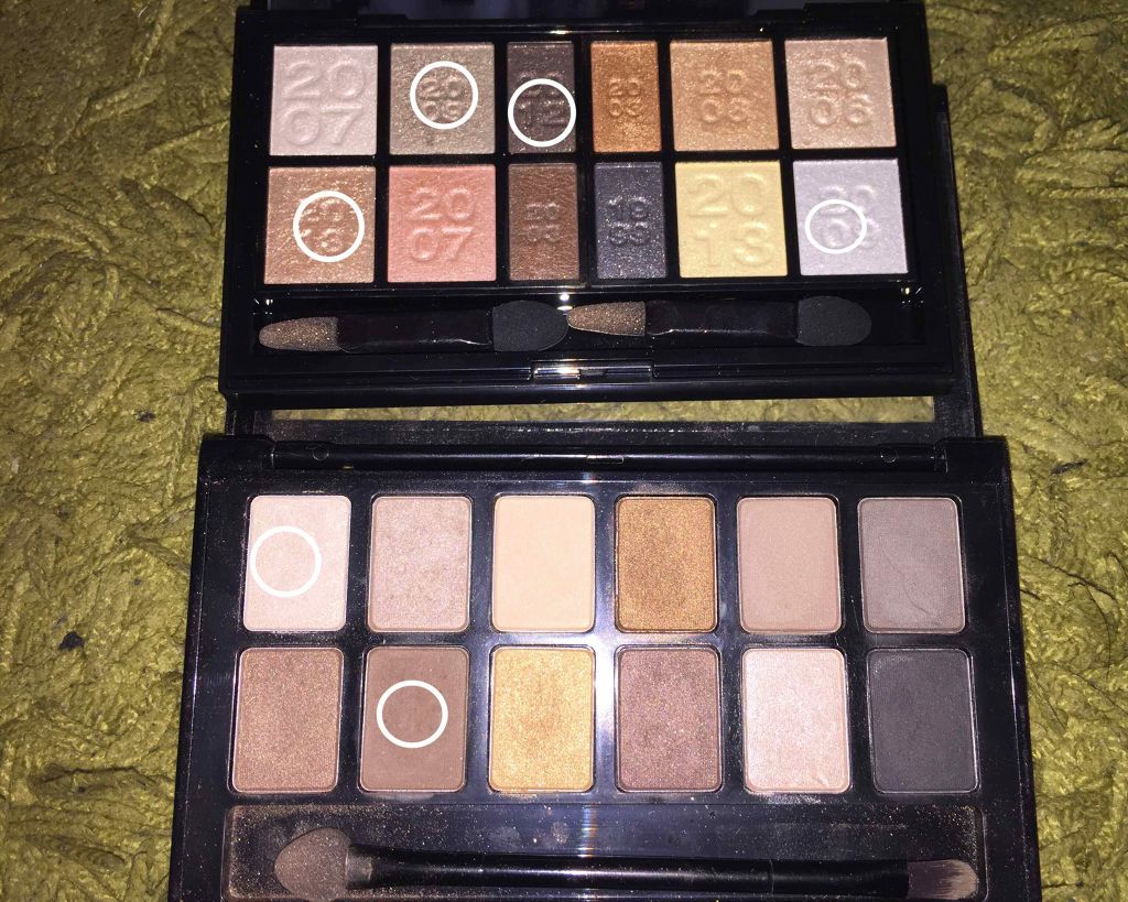 ヌードパレット/MAYBELLINE NEW YORK/アイシャドウパレットを使ったクチコミ（3枚目）