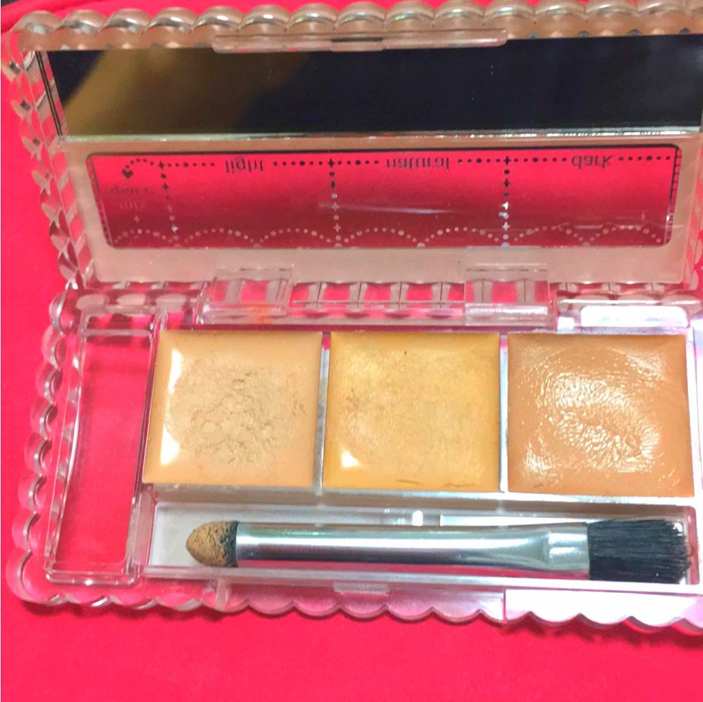 カラーミキシングコンシーラー/キャンメイク/パレットコンシーラーを使ったクチコミ(2枚目)