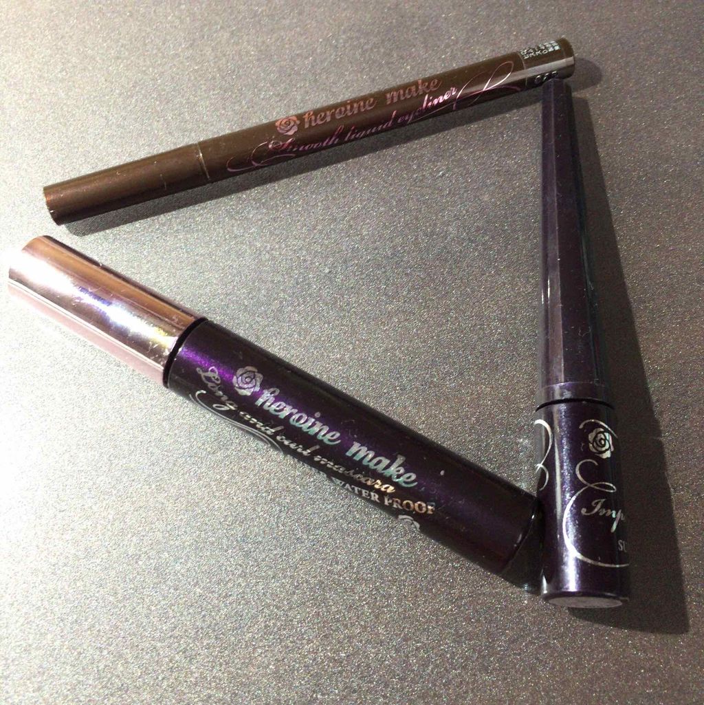 インパクトリキッドアイライナー スーパーWP/ヒロインメイク/リキッドアイライナーを使ったクチコミ（1枚目）