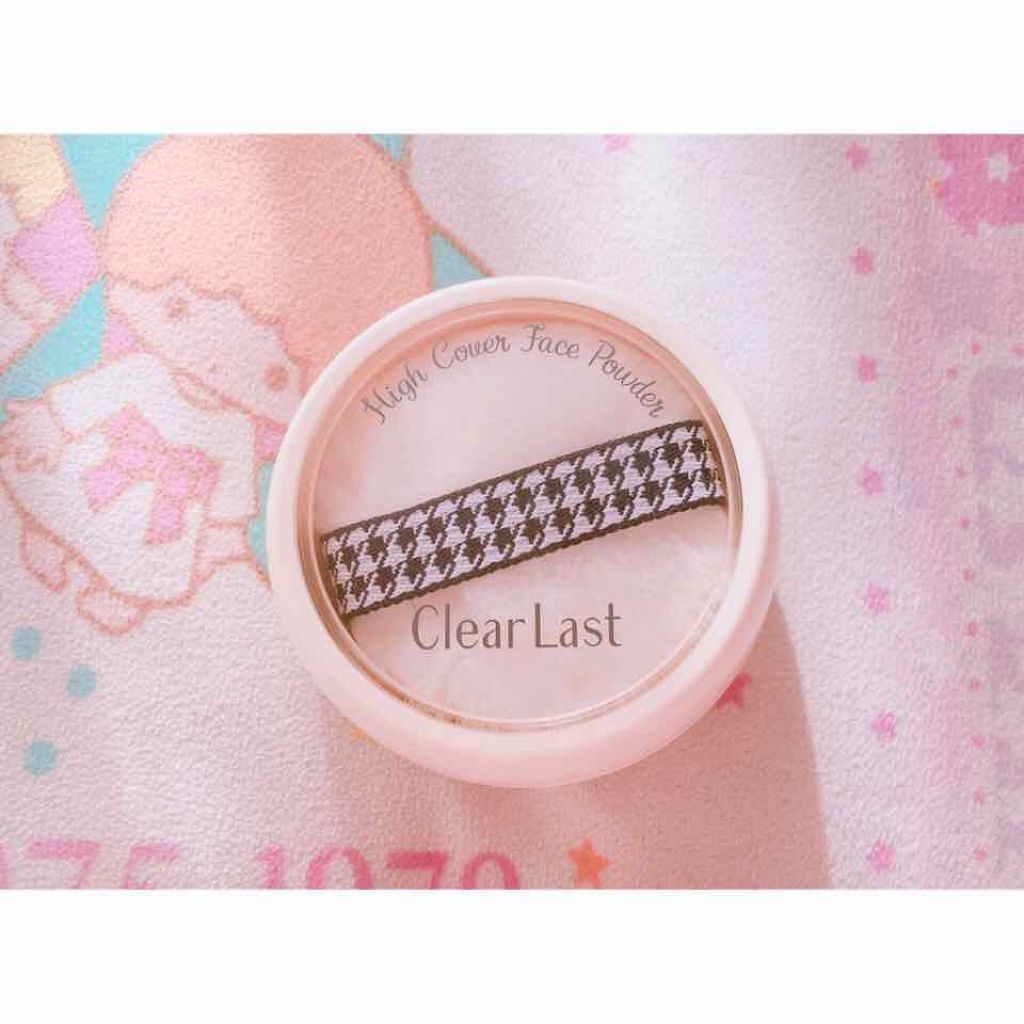 フェイスパウダー ハイカバー 白肌オークル/クリアラスト/プレストパウダーを使ったクチコミ(1枚目)