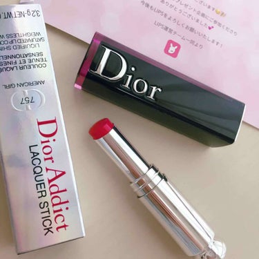 ディオール アディクト ラッカー スティック/Dior/口紅を使ったクチコミ（1枚目）