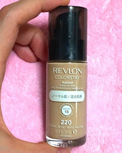 カラーステイ メイクアップ/REVLON/リキッドファンデーションを使ったクチコミ(1枚目)