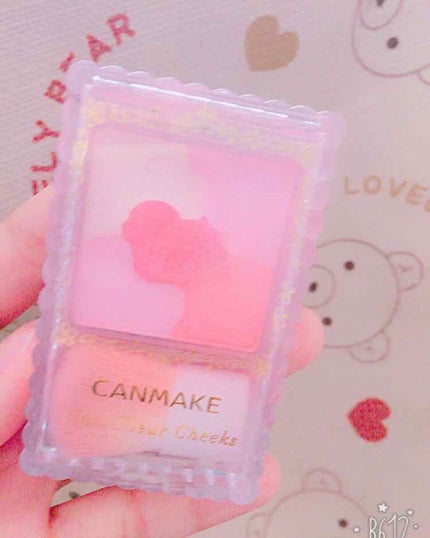 グロウフルールチークス/キャンメイク/パウダーチークを使ったクチコミ(1枚目)