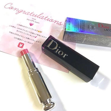 ディオール アディクト ラッカー スティック 550 ティーズ（生産終了）/Dior/口紅を使ったクチコミ（1枚目）