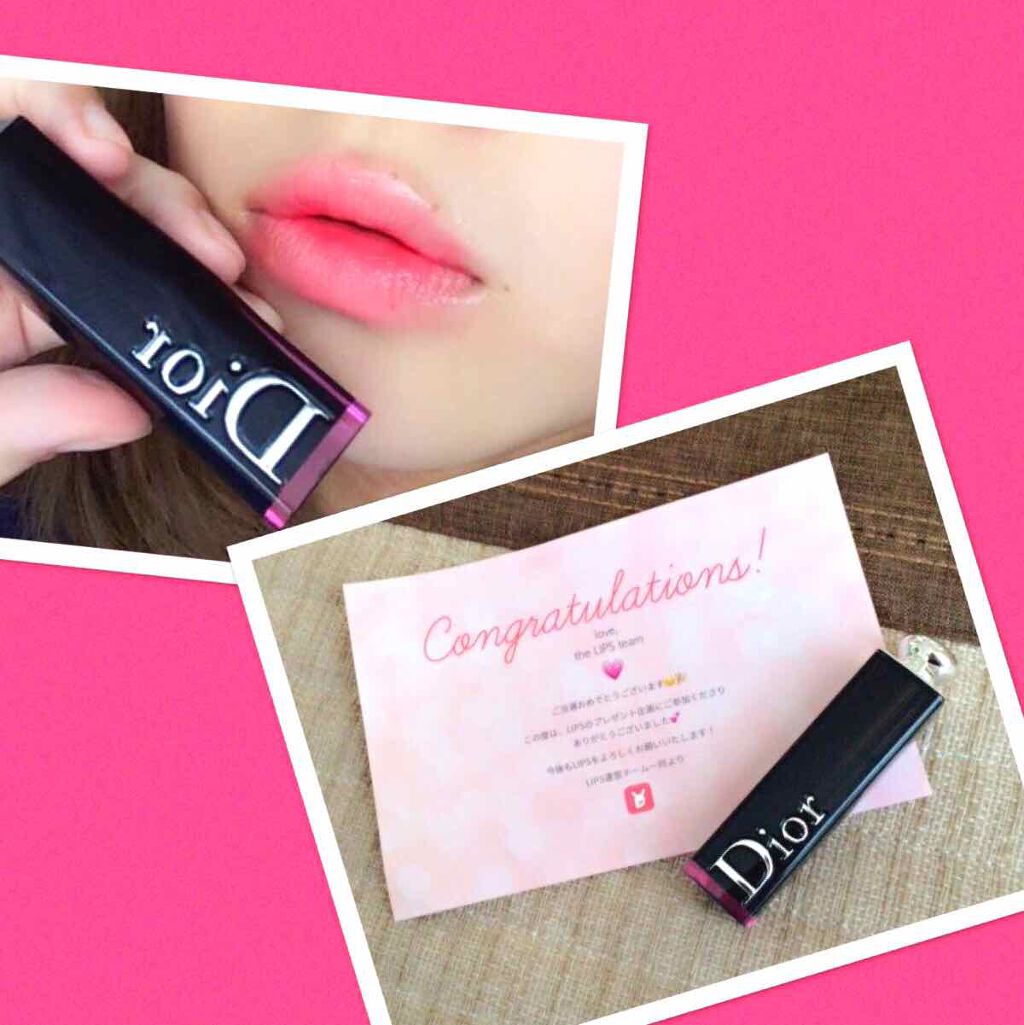 ディオール アディクト ラッカー スティック/Dior/口紅を使ったクチコミ(1枚目)