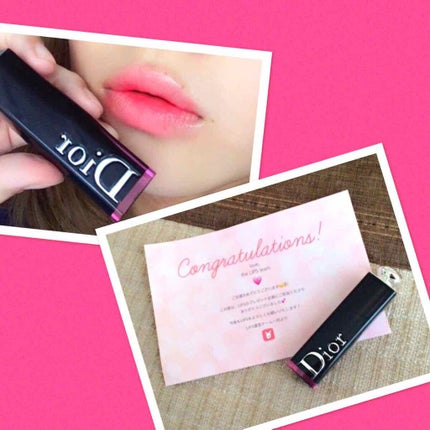 ディオール アディクト ラッカー スティック/Dior/口紅を使ったクチコミ(1枚目)