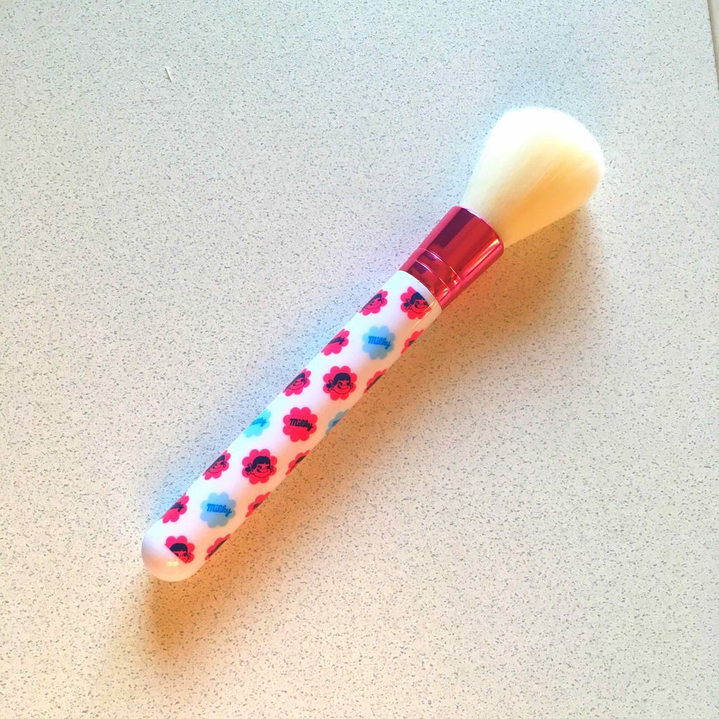 ペコちゃんのチークブラシ/不二家/メイクブラシを使ったクチコミ(1枚目)