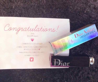 ディオール アディクト ラッカー スティック/Dior/口紅を使ったクチコミ（3枚目）